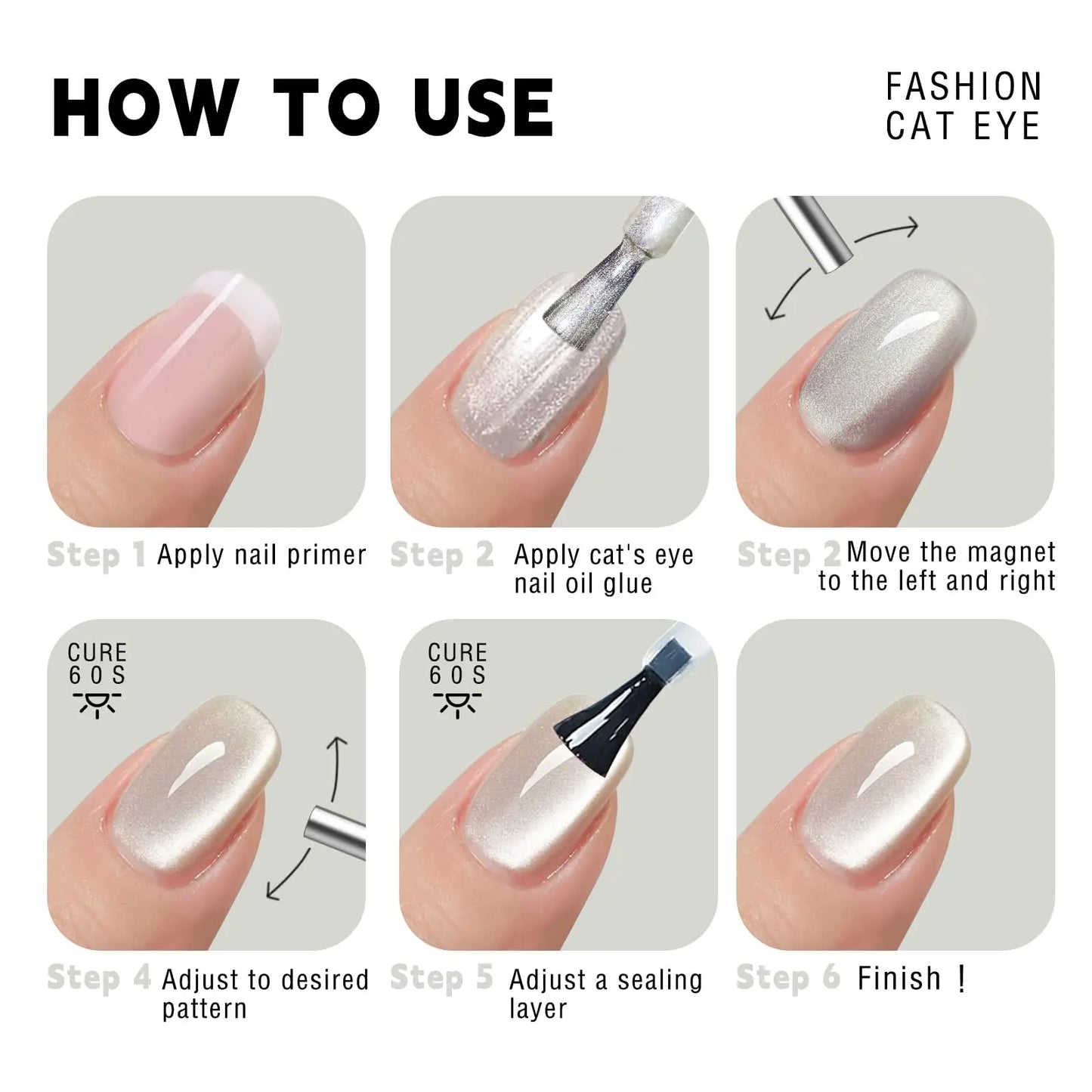 Professional Cat Eye Nail Magnet