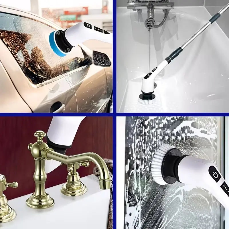 Electric Spin Scrubber Pro – Cordless Cleaning Brush