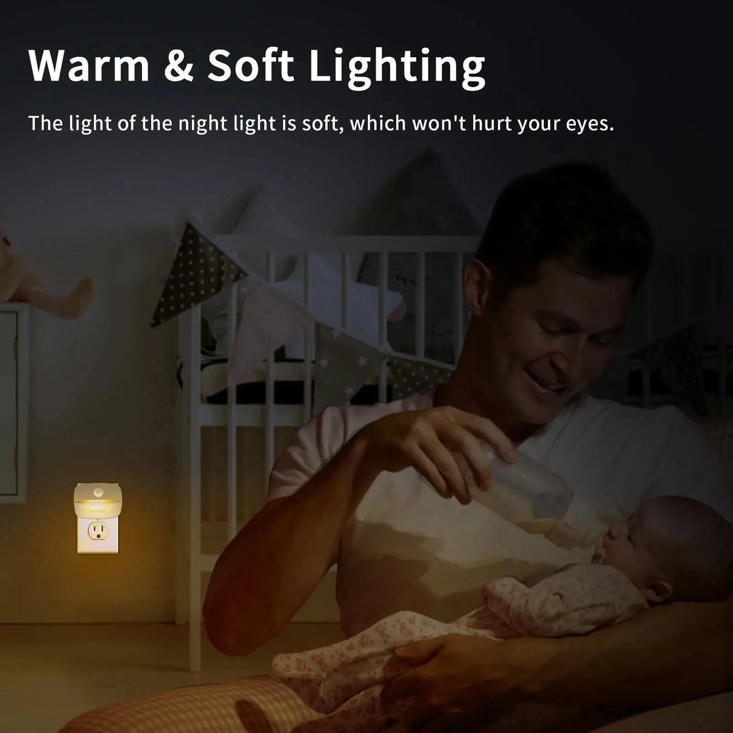 💡 Smart LED Night Light

إضاءة ليلية ذكية تمنحك راحة وأماناً أثناء الليل.