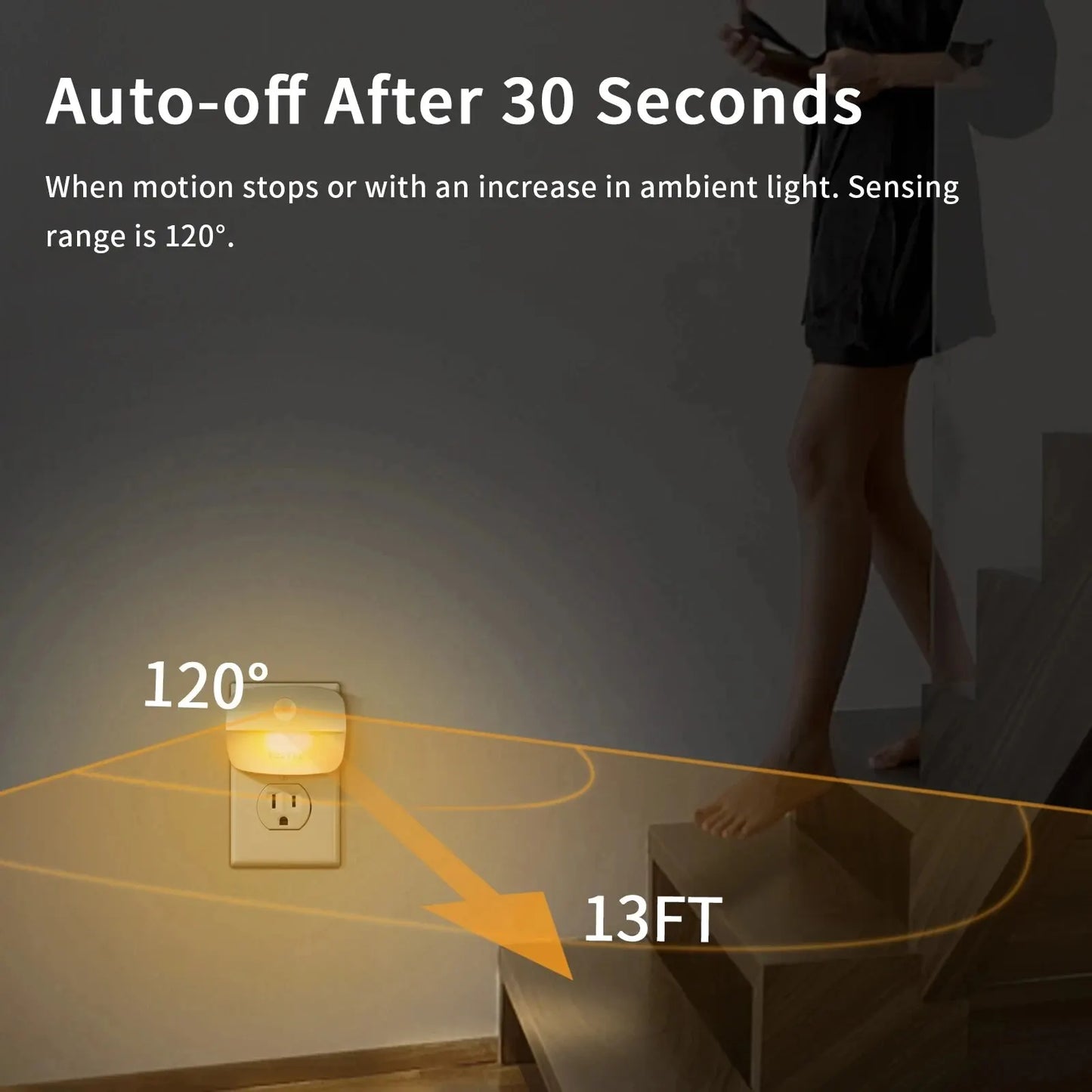 💡 Smart LED Night Light

إضاءة ليلية ذكية تمنحك راحة وأماناً أثناء الليل.