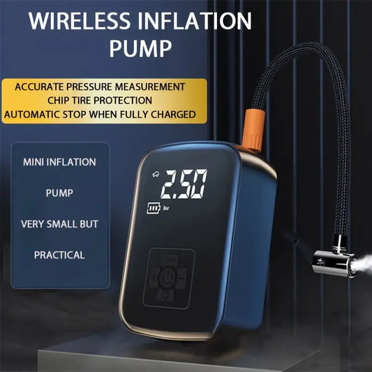 Portable Tire Inflator 150 PSI منفاخ إطارات لاسلكي ذكي 150